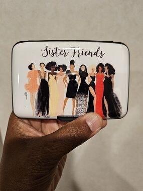 Sister Friends Card Case - Illustrated Women Design